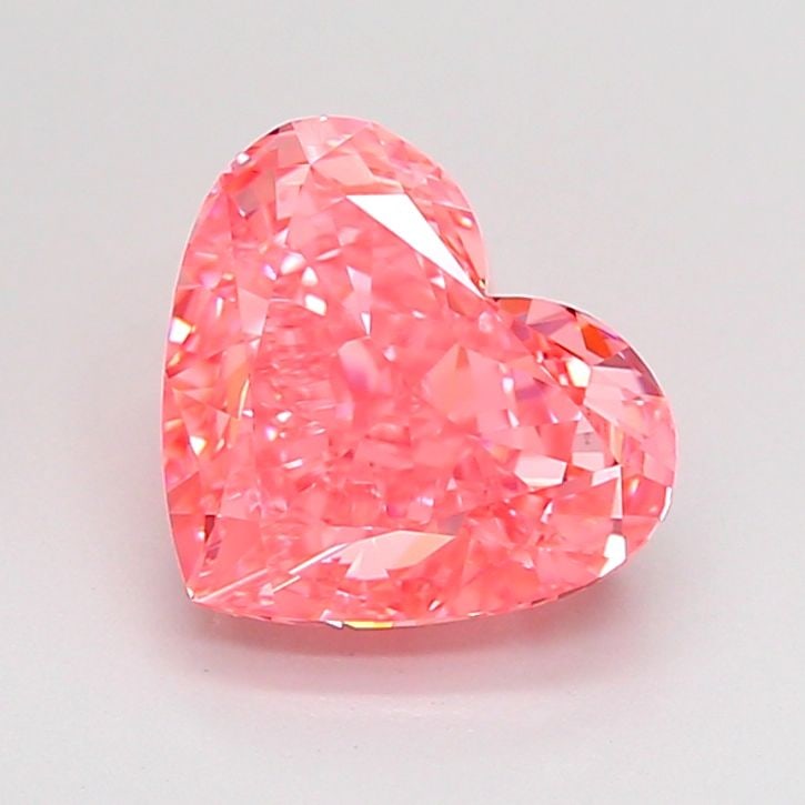 IGI Heart 2.06ct Fancy Vivid Pink VVS2 - Loose Lab Diamond: IGI Heart 2.06ct Fancy Vivid Pink VVS2 - Loose Lab Diamond Item Specifics: Source: This Is A Real Diamond Grown In A Lab Not Mined. Carat: 2.06 Cut: - Color: Fancy Vivid Pink Clarity: VVS2 Polish: EX 