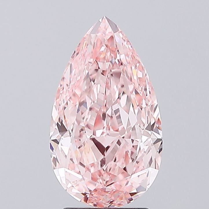 IGI Pear 3.92ct Fancy Vivid Pink VVS2 - Loose Lab Diamond: IGI Pear 3.92ct Fancy Vivid Pink VVS2 - Loose Lab Diamond Item Specifics: Source: This Is A Real Diamond Grown In A Lab Not Mined. Carat: 3.92 Cut: - Color: Fancy Vivid Pink Clarity: VVS2 Polish: EX S