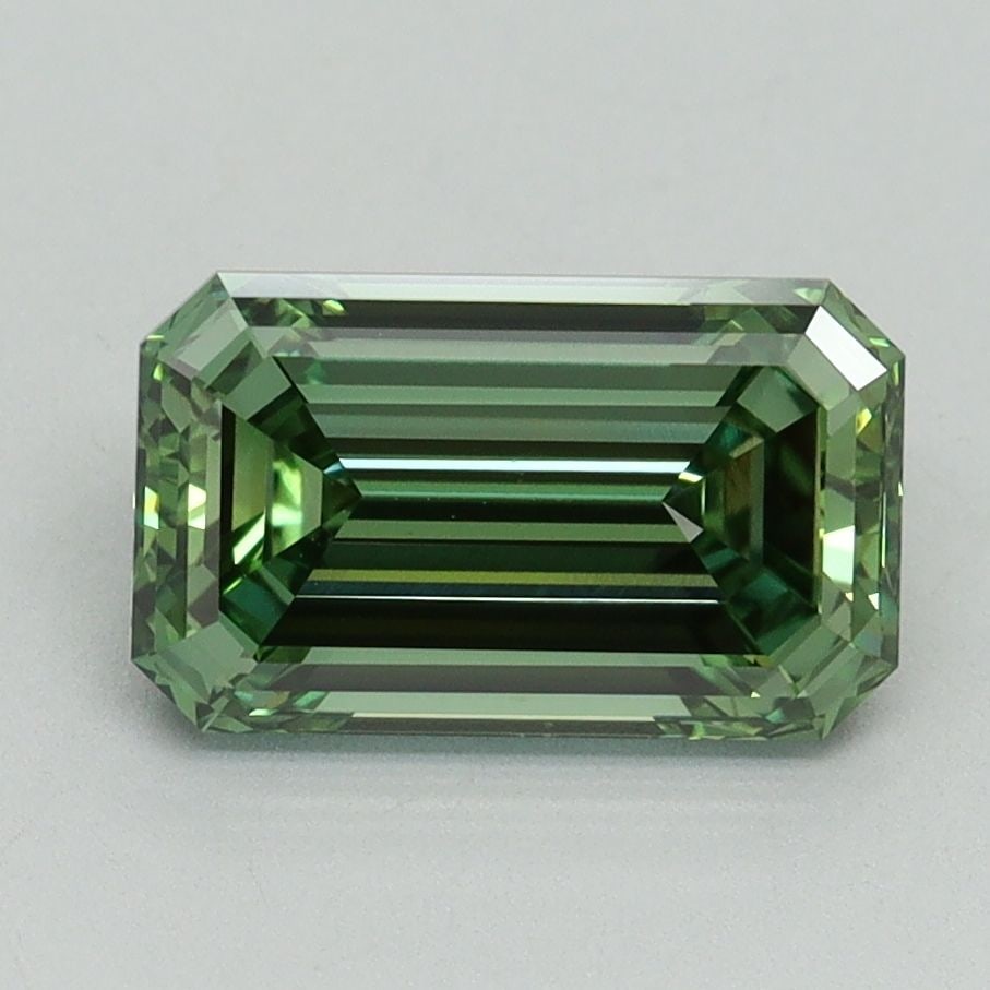 IGI Emerald 2.09ct Fancy Vivid Green VVS2 - Loose Lab Diamond: IGI Emerald 2.09ct Fancy Vivid Green VVS2 - Loose Lab Diamond Item Specifics: Source: This Is A Real Diamond Grown In A Lab Not Mined. Carat: 2.09 Cut: - Color: Fancy Vivid Green Clarity: VVS2 Polish: