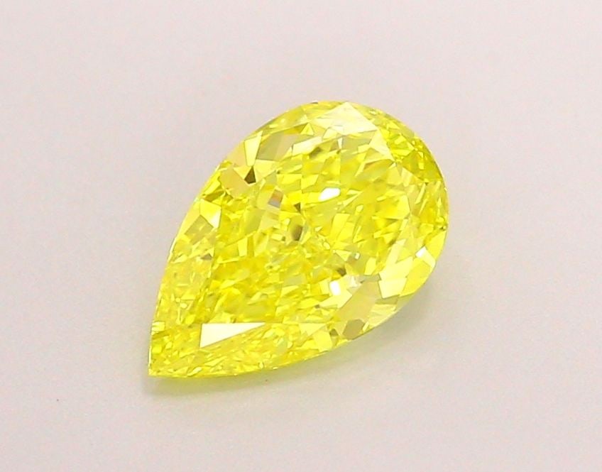 IGI Pear 1.01ct Fancy Vivid Yellow IF - Loose Lab Diamond: IGI Pear 1.01ct Fancy Vivid Yellow IF - Loose Lab Diamond Item Specifics: Source: This Is A Real Diamond Grown In A Lab Not Mined. Carat: 1.01 Cut: - Color: Fancy Vivid Yellow Clarity: IF Polish: EX