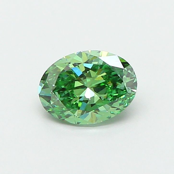 IGI Oval 0.78ct Fancy Vivid Green VVS2 - Loose Lab Diamond: IGI Oval 0.78ct Fancy Vivid Green VVS2 - Loose Lab Diamond Item Specifics: Source: This Is A Real Diamond Grown In A Lab Not Mined. Carat: 0.78 Cut: - Color: Fancy Vivid Green Clarity: VVS2 Polish: VG