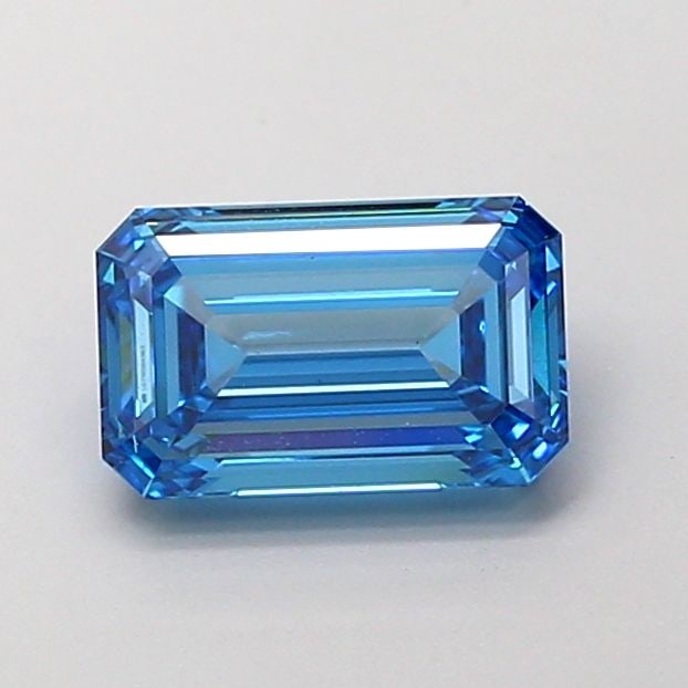 IGI Emerald 1.52ct Fancy Vivid Blue VVS2 - Loose Lab Diamond: IGI Emerald 1.52ct Fancy Vivid Blue VVS2 - Loose Lab Diamond Item Specifics: Source: This Is A Real Diamond Grown In A Lab Not Mined. Carat: 1.52 Cut: - Color: Fancy Vivid Blue Clarity: VVS2 Polish: E