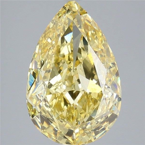 IGI Pear 5.57ct Fancy Intense Yellow VVS2 - Loose Lab Diamond: IGI Pear 5.57ct Fancy Intense Yellow VVS2 - Loose Lab Diamond Item Specifics: Source: This Is A Real Diamond Grown In A Lab Not Mined. Carat: 5.57 Cut: - Color: Fancy Intense Yellow Clarity: VVS2 Poli