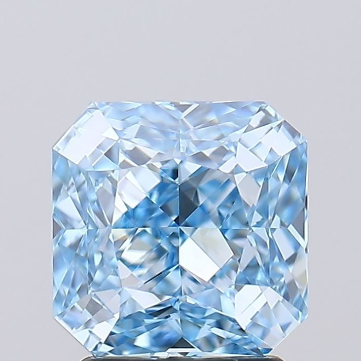 IGI Square Radiant 2.5ct Fancy Vivid Blue VVS2 - Loose Lab Diamond: IGI Square Radiant 2.5ct Fancy Vivid Blue VVS2 - Loose Lab Diamond Item Specifics: Source: This Is A Real Diamond Grown In A Lab Not Mined. Carat: 2.5 Cut: - Color: Fancy Vivid Blue Clarity: VVS2 Poli