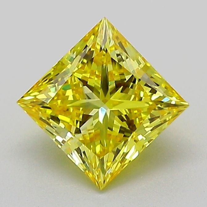 IGI Princess 1.14ct Fancy Vivid Yellow VVS2 - Loose Lab Diamond: IGI Princess 1.14ct Fancy Vivid Yellow VVS2 - Loose Lab Diamond Item Specifics: Source: This Is A Real Diamond Grown In A Lab Not Mined. Carat: 1.14 Cut: - Color: Fancy Vivid Yellow Clarity: VVS2 Poli