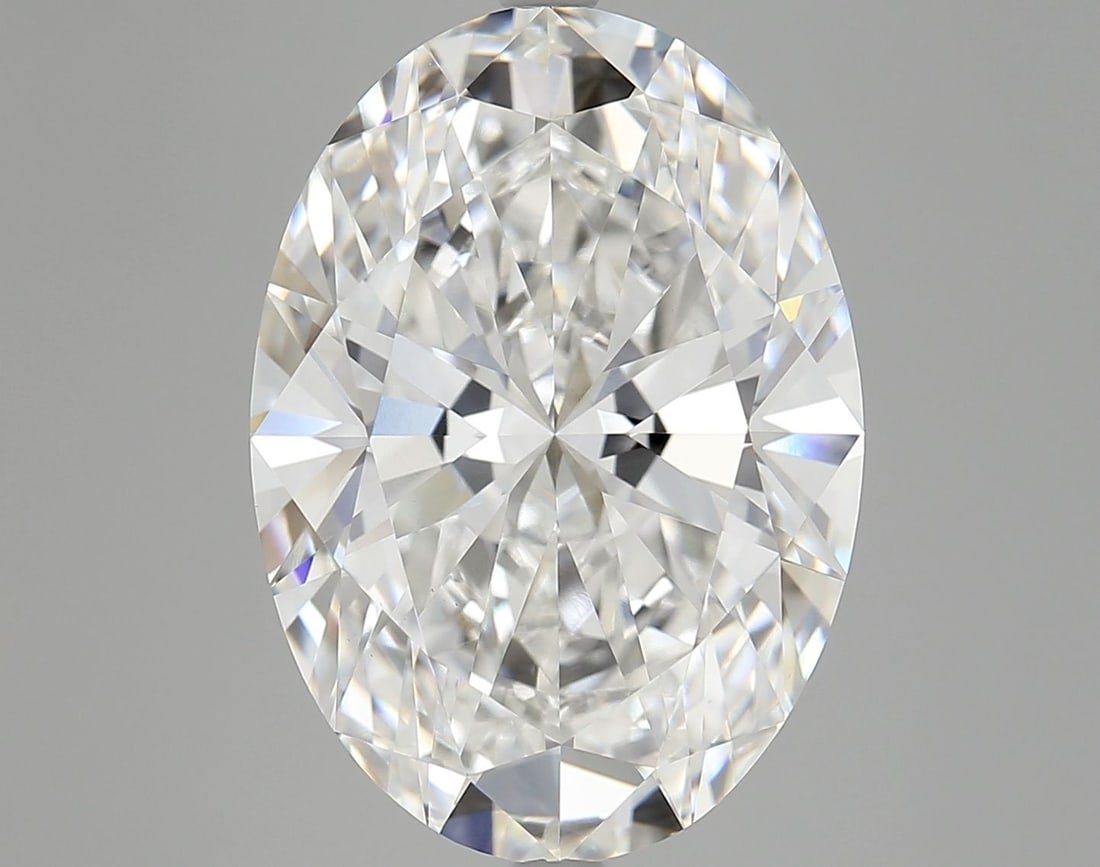 IGI Oval 10.08ct F VVS2 - Loose Lab Diamond (1 of 1)