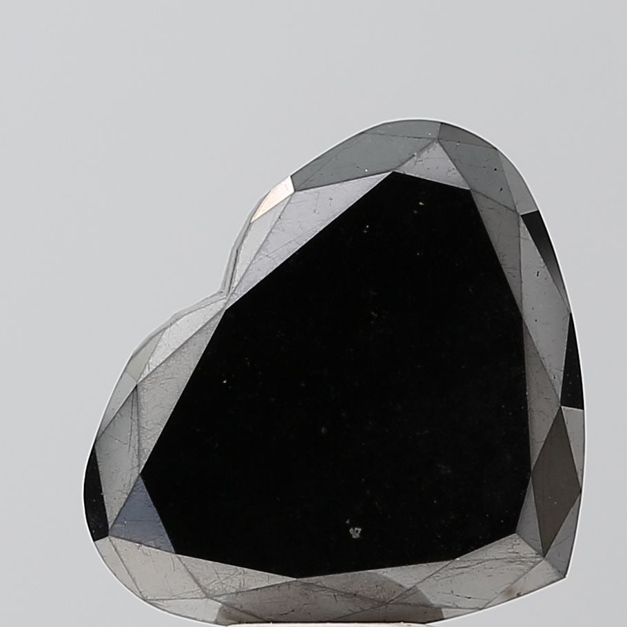 Heart 4.65ct Black VVS2 - Loose Lab Diamond: Heart 4.65ct Black VVS2 - Loose Lab Diamond Item Specifics: Source: This Is A Real Diamond Grown In A Lab Not Mined. Carat: 4.65 Cut: - Color: Black Clarity: VVS2 Polish: EX Symmetry: EX Measurements: