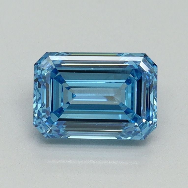 IGI Emerald 1.09ct Fancy Vivid Blue VVS2 - Loose Lab Diamond: IGI Emerald 1.09ct Fancy Vivid Blue VVS2 - Loose Lab Diamond Item Specifics: Source: This Is A Real Diamond Grown In A Lab Not Mined. Carat: 1.09 Cut: - Color: Fancy Vivid Blue Clarity: VVS2 Polish: E