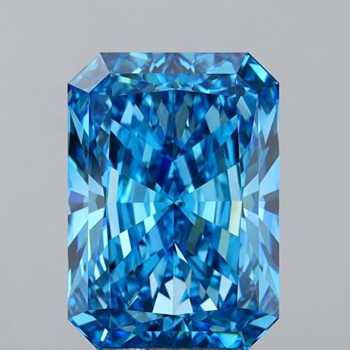 IGI Radiant 6.03ct Fancy Vivid Blue VVS2 - Loose Lab Diamond: IGI Radiant 6.03ct Fancy Vivid Blue VVS2 - Loose Lab Diamond Item Specifics: Source: This Is A Real Diamond Grown In A Lab Not Mined. Carat: 6.03 Cut: - Color: Fancy Vivid Blue Clarity: VVS2 Polish: E