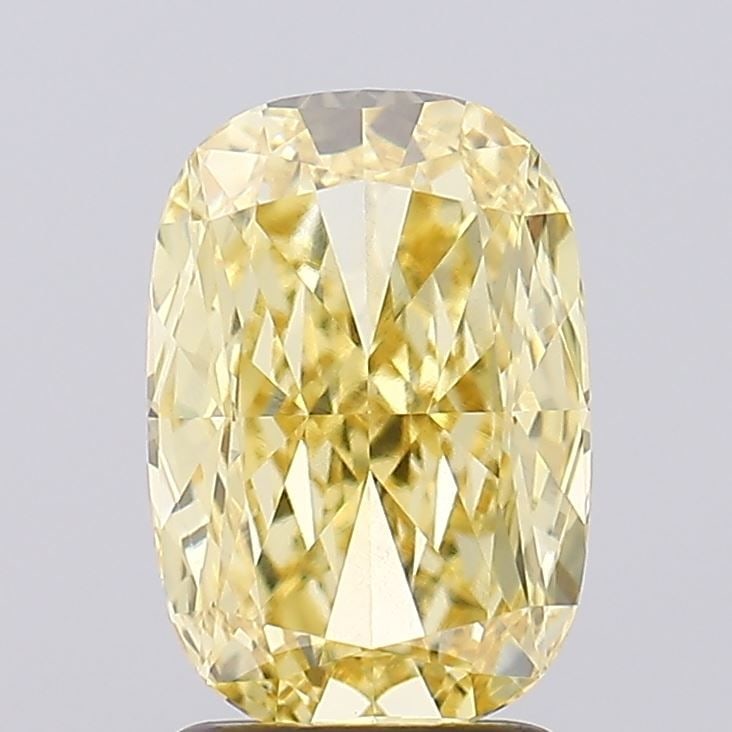 IGI Cushion Modified 2.21ct Fancy Intense Yellow VVS2 - Loose Lab Diamond: IGI Cushion Modified 2.21ct Fancy Intense Yellow VVS2 - Loose Lab Diamond Item Specifics: Source: This Is A Real Diamond Grown In A Lab Not Mined. Carat: 2.21 Cut: - Color: Fancy Intense Yellow Clarit