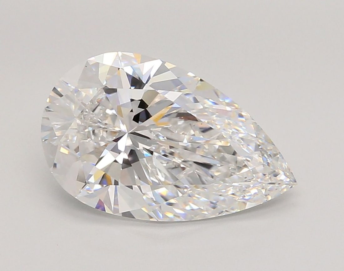 IGI Pear 4.06ct D VVS2 - Loose Lab Diamond: IGI Pear 4.06ct D VVS2 - Loose Lab Diamond Item Specifics: Source: This Is A Real Diamond Grown In A Lab Not Mined. Carat: 4.06 Cut: - Color: D Clarity: VVS2 Polish: EX Symmetry: EX Measurements: 14.3