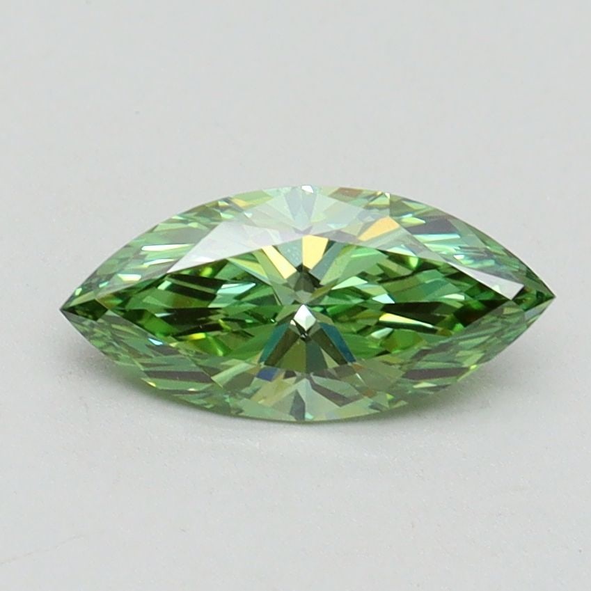 IGI Marquise 0.71ct Fancy Vivid Green VVS2 - Loose Lab Diamond: IGI Marquise 0.71ct Fancy Vivid Green VVS2 - Loose Lab Diamond Item Specifics: Source: This Is A Real Diamond Grown In A Lab Not Mined. Carat: 0.71 Cut: - Color: Fancy Vivid Green Clarity: VVS2 Polish