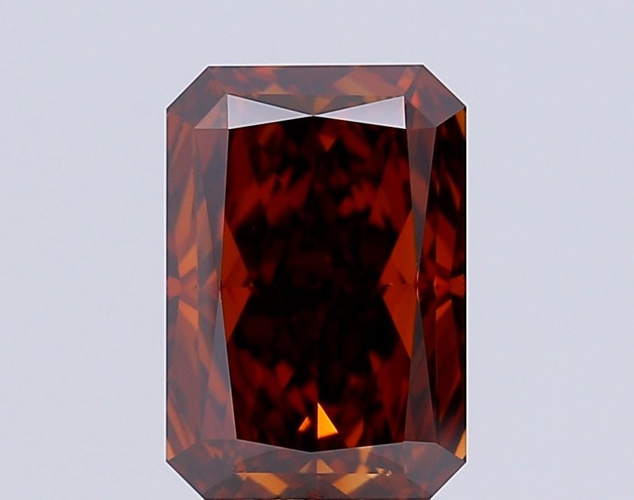 IGI Radiant 3.53ct Fancy Deep Brownish Orange VVS2 - Loose Lab Diamond: IGI Radiant 3.53ct Fancy Deep Brownish Orange VVS2 - Loose Lab Diamond Item Specifics: Source: This Is A Real Diamond Grown In A Lab Not Mined. Carat: 3.53 Cut: - Color: Fancy Deep Brownish Orange Cla