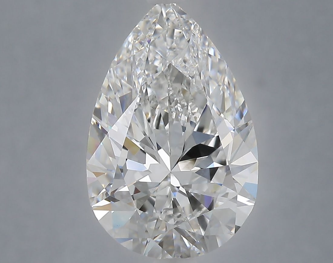 IGI Pear 4.09ct D VVS2 - Loose Lab Diamond (1 of 1)