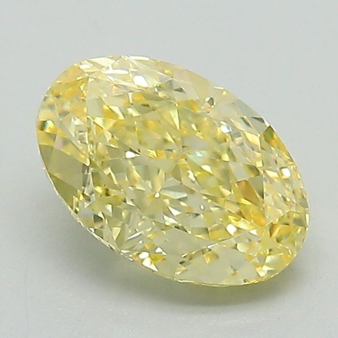 IGI Oval 1.37ct Fancy Intense Yellow VVS2 - Loose Lab Diamond: IGI Oval 1.37ct Fancy Intense Yellow VVS2 - Loose Lab Diamond Item Specifics: Source: This Is A Real Diamond Grown In A Lab Not Mined. Carat: 1.37 Cut: - Color: Fancy Intense Yellow Clarity: VVS2