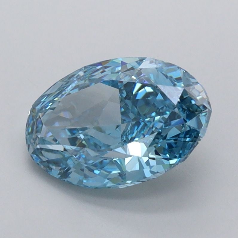 IGI Oval 1.57ct Fancy Vivid Blue VVS2 - Loose Lab Diamond: IGI Oval 1.57ct Fancy Vivid Blue VVS2 - Loose Lab Diamond Item Specifics: Source: This Is A Real Diamond Grown In A Lab Not Mined. Carat: 1.57 Cut: - Color: Fancy Vivid Blue Clarity: VVS2 Polish: EX