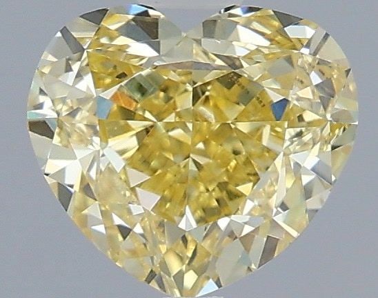 IGI Heart 1.53ct Fancy Intense Yellow VVS2 - Loose Lab Diamond: IGI Heart 1.53ct Fancy Intense Yellow VVS2 - Loose Lab Diamond Item Specifics: Source: This Is A Real Diamond Grown In A Lab Not Mined. Carat: 1.53 Cut: - Color: Fancy Intense Yellow Clarity: VVS2