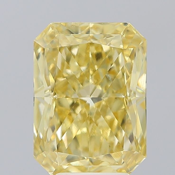 IGI Radiant 5.57ct Fancy Intense Yellow VVS2 - Loose Lab Diamond: IGI Radiant 5.57ct Fancy Intense Yellow VVS2 - Loose Lab Diamond Item Specifics: Source: This Is A Real Diamond Grown In A Lab Not Mined. Carat: 5.57 Cut: - Color: Fancy Intense Yellow Clarity: VVS2