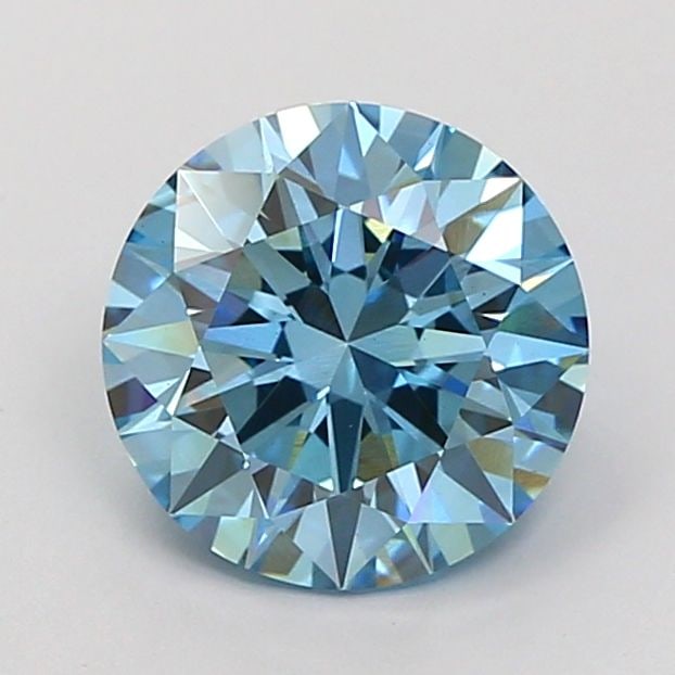 IGI Round 2.56ct Fancy Vivid Blue VVS2 - Loose Lab Diamond: IGI Round 2.56ct Fancy Vivid Blue VVS2 - Loose Lab Diamond Item Specifics: Source: This Is A Real Diamond Grown In A Lab Not Mined. Carat: 2.56 Cut: EX Color: Fancy Vivid Blue Clarity: VVS2 Polish: EX