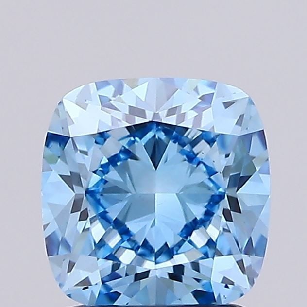 IGI Cushion Modified 1.54ct Fancy Vivid Blue VVS2 - Loose Lab Diamond: IGI Cushion Modified 1.54ct Fancy Vivid Blue VVS2 - Loose Lab Diamond Item Specifics: Source: This Is A Real Diamond Grown In A Lab Not Mined. Carat: 1.54 Cut: - Color: Fancy Vivid Blue Clarity: VVS2 