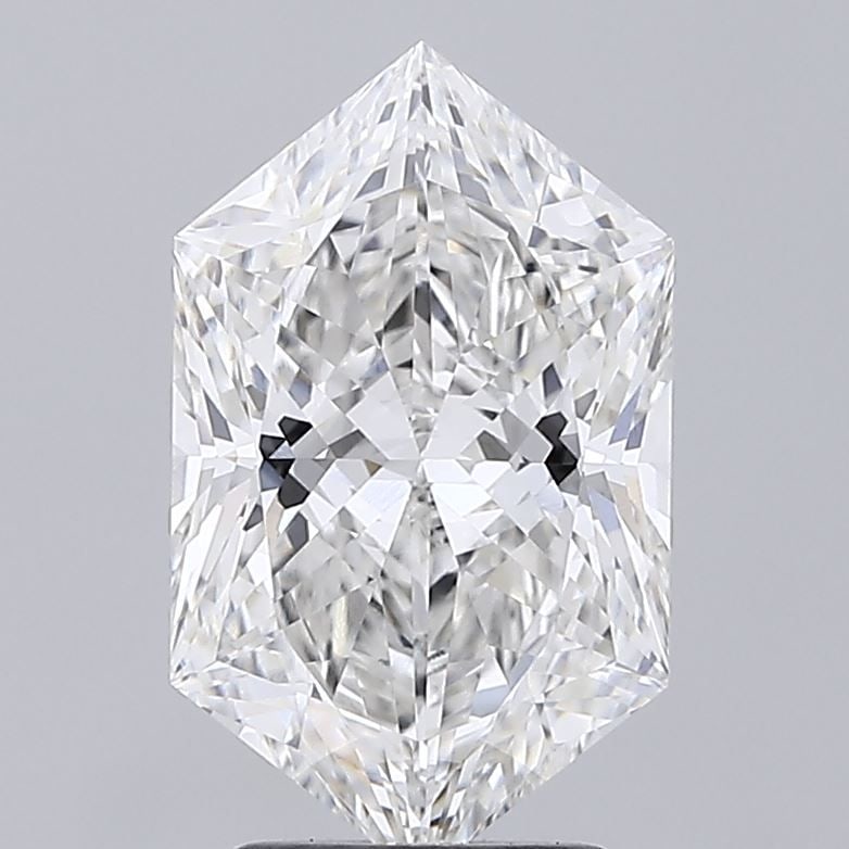 IGI Hexagonal 3.29ct F VVS2 - Loose Lab Diamond: IGI Hexagonal 3.29ct F VVS2 - Loose Lab Diamond Item Specifics: Source: This Is A Real Diamond Grown In A Lab Not Mined. Carat: 3.29 Cut: - Color: F Clarity: VVS2 Polish: EX Symmetry: EX
