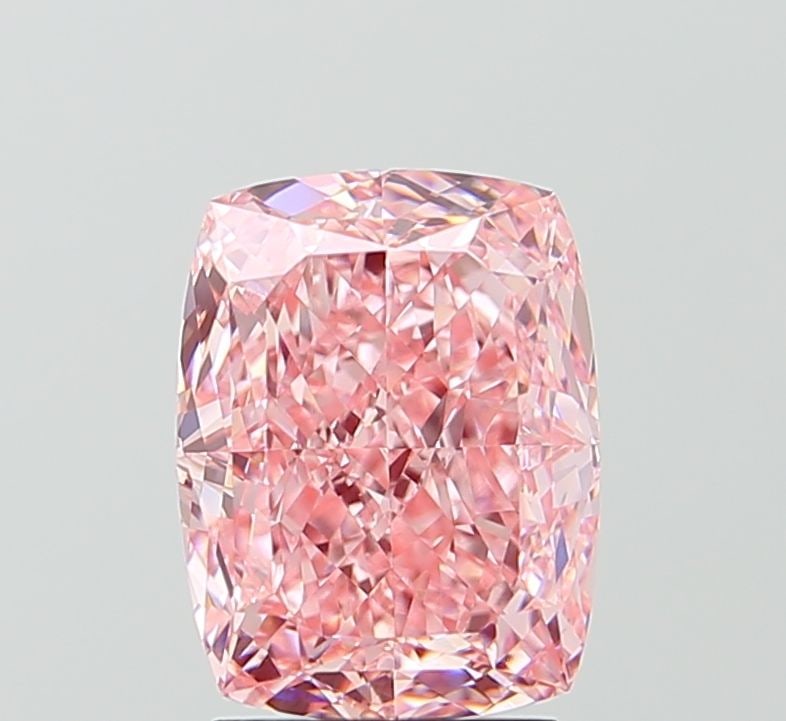 IGI Cushion Modified 3.1ct Fancy Vivid Pink VVS2 - Loose Lab Diamond: IGI Cushion Modified 3.1ct Fancy Vivid Pink VVS2 - Loose Lab Diamond Item Specifics: Source: This Is A Real Diamond Grown In A Lab Not Mined. Carat: 3.1 Cut: - Color: Fancy Vivid Pink Clarity: VVS2