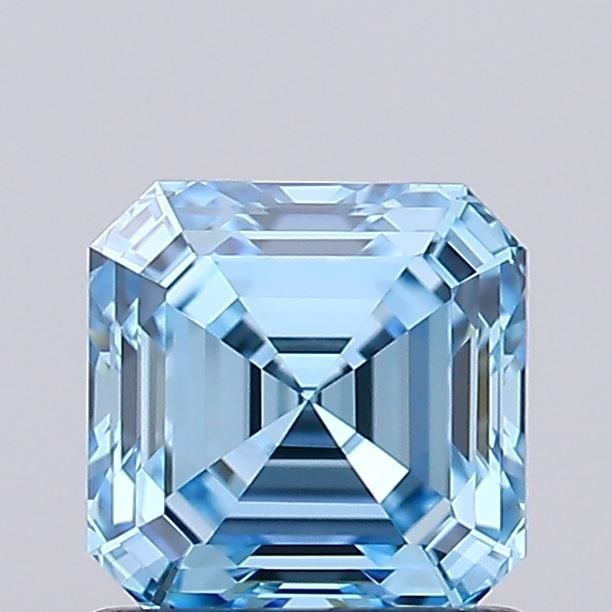 IGI Asscher 1.02ct Fancy Vivid Blue VVS1 - Loose Lab Diamond: IGI Asscher 1.02ct Fancy Vivid Blue VVS1 - Loose Lab Diamond Item Specifics: Source: This Is A Real Diamond Grown In A Lab Not Mined. Carat: 1.02 Cut: - Color: Fancy Vivid Blue Clarity: VVS1 Polish: E