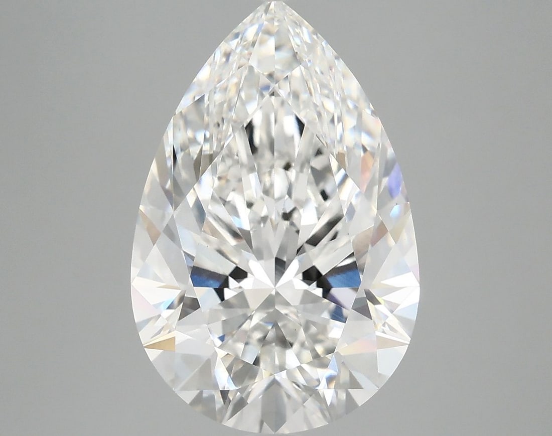 IGI Pear 5.08ct F VVS2 - Loose Lab Diamond: IGI Pear 5.08ct F VVS2 - Loose Lab Diamond Item Specifics: Source: This Is A Real Diamond Grown In A Lab Not Mined. Carat: 5.08 Cut: - Color: F Clarity: VVS2 Polish: EX Symmetry: EX Measurements:
