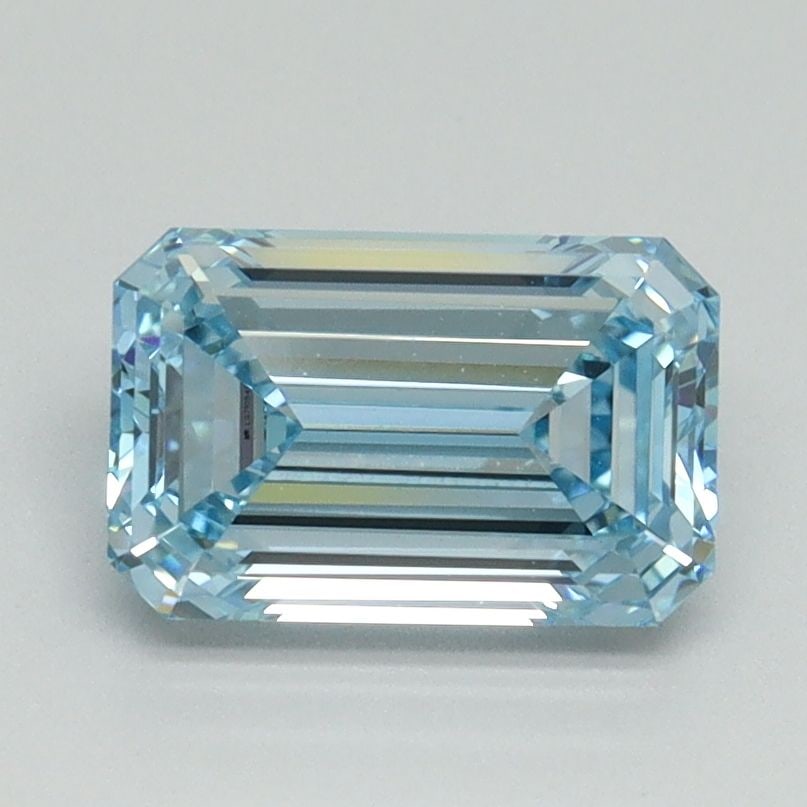 IGI Emerald 1.52ct Fancy Intense Blue VVS2 - Loose Lab Diamond: IGI Emerald 1.52ct Fancy Intense Blue VVS2 - Loose Lab Diamond Item Specifics: Source: This Is A Real Diamond Grown In A Lab Not Mined. Carat: 1.52 Cut: - Color: Fancy Intense Blue Clarity: VVS2 Polis