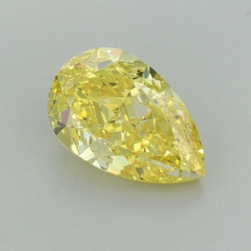 IGI Pear 1.17ct Fancy Vivid Yellow VVS2 - Loose Lab Diamond: IGI Pear 1.17ct Fancy Vivid Yellow VVS2 - Loose Lab Diamond Item Specifics: Source: This Is A Real Diamond Grown In A Lab Not Mined. Carat: 1.17 Cut: - Color: Fancy Vivid Yellow Clarity: VVS2 Polish: