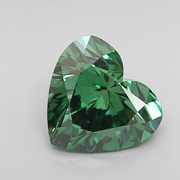 IGI Heart 1.08ct Fancy Vivid Green VVS2 - Loose Lab Diamond: IGI Heart 1.08ct Fancy Vivid Green VVS2 - Loose Lab Diamond Item Specifics: Source: This Is A Real Diamond Grown In A Lab Not Mined. Carat: 1.08 Cut: - Color: Fancy Vivid Green Clarity: VVS2 Polish: E