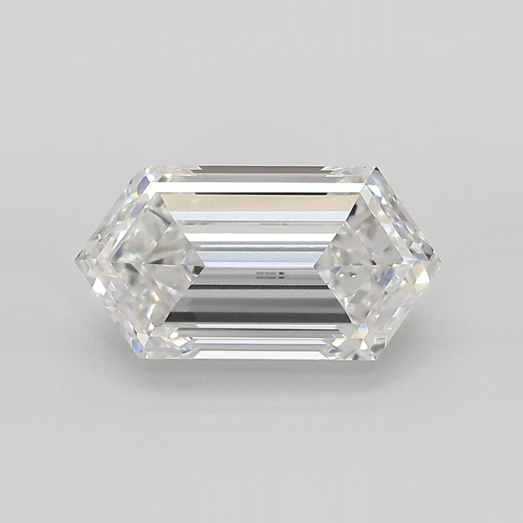 IGI Hexagonal 3.05ct E VVS2 - Loose Lab Diamond: IGI Hexagonal 3.05ct E VVS2 - Loose Lab Diamond Item Specifics: Source: This Is A Real Diamond Grown In A Lab Not Mined. Carat: 3.05 Cut: - Color: E Clarity: VVS2 Polish: EX Symmetry: EX