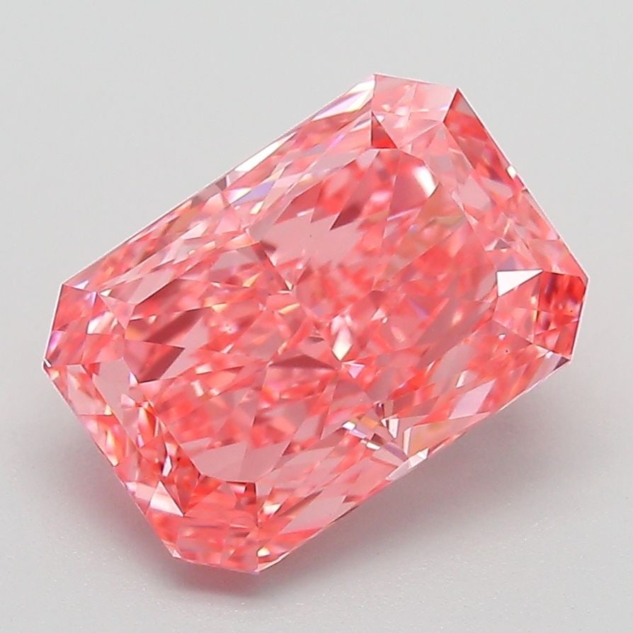 IGI Radiant 3.14ct Fancy Vivid Pink VVS2 - Loose Lab Diamond: IGI Radiant 3.14ct Fancy Vivid Pink VVS2 - Loose Lab Diamond Item Specifics: Source: This Is A Real Diamond Grown In A Lab Not Mined. Carat: 3.14 Cut: - Color: Fancy Vivid Pink Clarity: VVS2 Polish: E