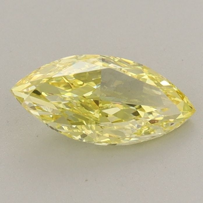 IGI Marquise 0.73ct Fancy Vivid Yellow VVS2 - Loose Lab Diamond: IGI Marquise 0.73ct Fancy Vivid Yellow VVS2 - Loose Lab Diamond Item Specifics: Source: This Is A Real Diamond Grown In A Lab Not Mined. Carat: 0.73 Cut: - Color: Fancy Vivid Yellow Clarity: VVS2 Poli