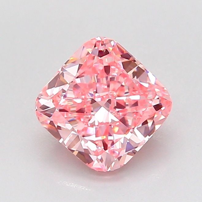 IGI Cushion Modified 1.28ct Fancy Vivid Pink VVS2 - Loose Lab Diamond: IGI Cushion Modified 1.28ct Fancy Vivid Pink VVS2 - Loose Lab Diamond Item Specifics: Source: This Is A Real Diamond Grown In A Lab Not Mined. Carat: 1.28 Cut: - Color: Fancy Vivid Pink Clarity: VVS2 