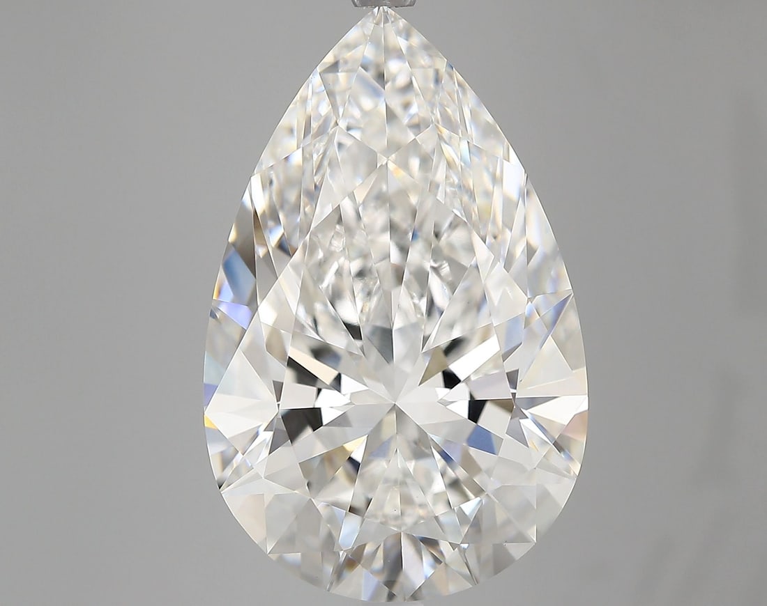 IGI Pear 10.09ct E VVS2 - Loose Lab Diamond: IGI Pear 10.09ct E VVS2 - Loose Lab Diamond Item Specifics: Source: This Is A Real Diamond Grown In A Lab Not Mined. Carat: 10.09 Cut: - Color: E Clarity: VVS2 Polish: EX Symmetry: EX Measurements: 19
