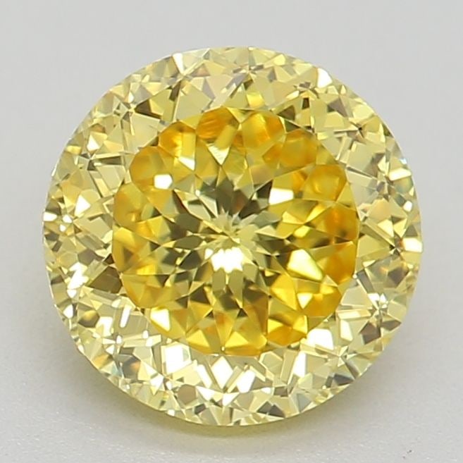 IGI Round 0.99ct Fancy Vivid Yellow VVS2 - Loose Lab Diamond: IGI Round 0.99ct Fancy Vivid Yellow VVS2 - Loose Lab Diamond Item Specifics: Source: This Is A Real Diamond Grown In A Lab Not Mined. Carat: 0.99 Cut: Color: Fancy Vivid Yellow Clarity: VVS2 Polish: V