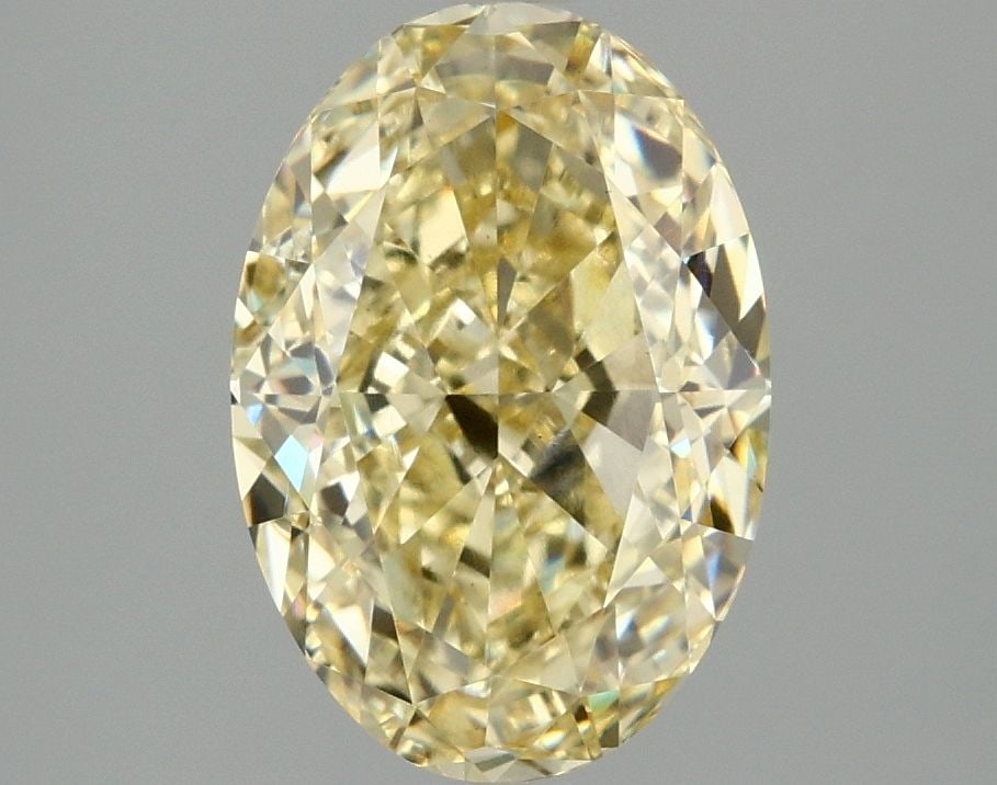 IGI Oval 3.1ct Fancy Intense Yellow VVS2 - Loose Lab Diamond: IGI Oval 3.1ct Fancy Intense Yellow VVS2 - Loose Lab Diamond Item Specifics: Source: This Is A Real Diamond Grown In A Lab Not Mined. Carat: 3.1 Cut: - Color: Fancy Intense Yellow Clarity: VVS2