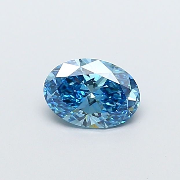 IGI Oval 1.08ct Fancy Vivid Blue VVS2 - Loose Lab Diamond: IGI Oval 1.08ct Fancy Vivid Blue VVS2 - Loose Lab Diamond Item Specifics: Source: This Is A Real Diamond Grown In A Lab Not Mined. Carat: 1.08 Cut: - Color: Fancy Vivid Blue Clarity: VVS2 Polish: EX S