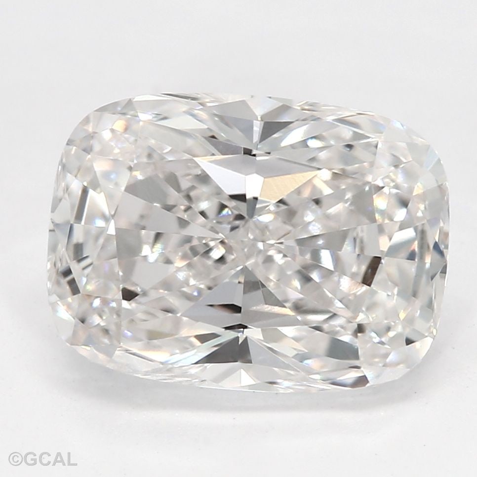 GCAL Cushion Modified 1.07ct F VVS2 - Loose Lab Diamond: GCAL Cushion Modified 1.07ct F VVS2 - Loose Lab Diamond Item Specifics: Source: This Is A Real Diamond Grown In A Lab Not Mined. Carat: 1.07 Cut: - Color: F Clarity: VVS2 Polish: VG Symmetry: GD Measu