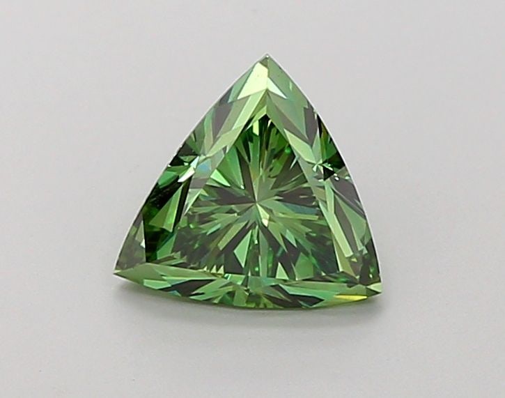 IGI Triangular 1.05ct Fancy Vivid Green VVS2 - Loose Lab Diamond (1 of 1)