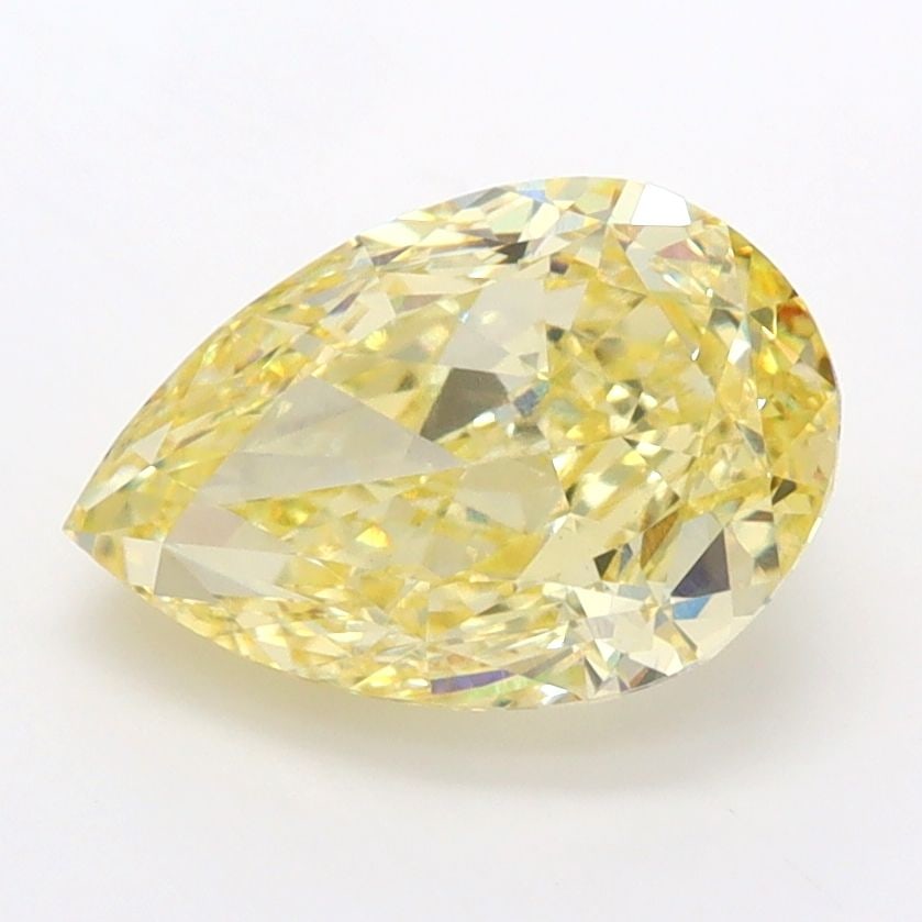 IGI Pear 2.33ct Fancy Intense Yellow VVS2 - Loose Lab Diamond: IGI Pear 2.33ct Fancy Intense Yellow VVS2 - Loose Lab Diamond Item Specifics: Source: This Is A Real Diamond Grown In A Lab Not Mined. Carat: 2.33 Cut: - Color: Fancy Intense Yellow Clarity: VVS2