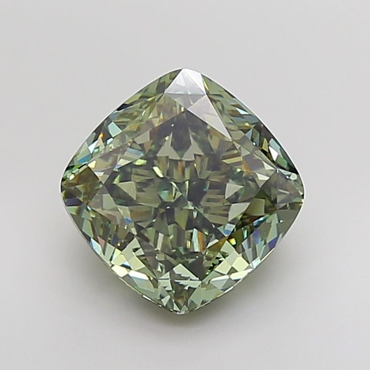 IGI Cushion Modified 7.08ct Fancy Intense Green VVS2 - Loose Lab Diamond: IGI Cushion Modified 7.08ct Fancy Intense Green VVS2 - Loose Lab Diamond Item Specifics: Source: This Is A Real Diamond Grown In A Lab Not Mined. Carat: 7.08 Cut: - Color: Fancy Intense Green