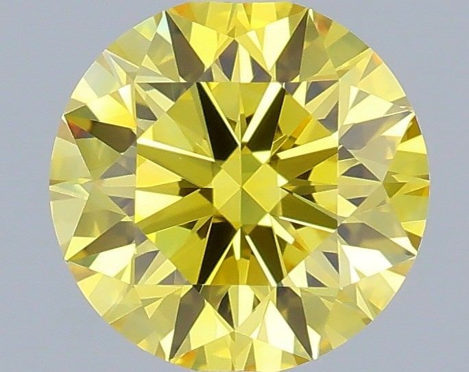 IGI Round 0.64ct Fancy Vivid Yellow VVS1 - Ideal Loose Lab Diamond: IGI Round 0.64ct Fancy Vivid Yellow VVS1 - Ideal Loose Lab Diamond Item Specifics: Source: This Is A Real Diamond Grown In A Lab Not Mined. Carat: 0.64 Cut: ID Color: Fancy Vivid Yellow Clarity: VVS1 