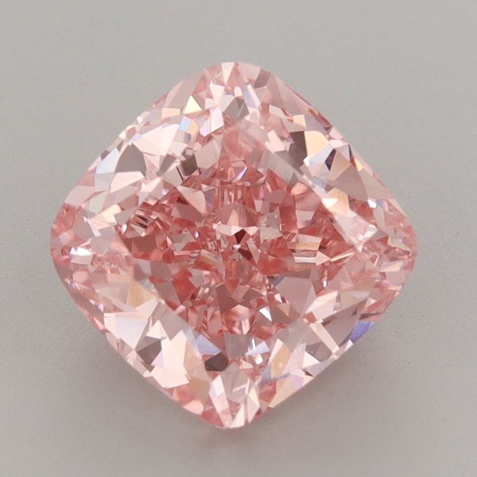 IGI Cushion Modified 3.8ct Fancy Vivid Pink VVS2 - Loose Lab Diamond: IGI Cushion Modified 3.8ct Fancy Vivid Pink VVS2 - Loose Lab Diamond Item Specifics: Source: This Is A Real Diamond Grown In A Lab Not Mined. Carat: 3.8 Cut: - Color: Fancy Vivid Pink Clarity: VVS2 Po
