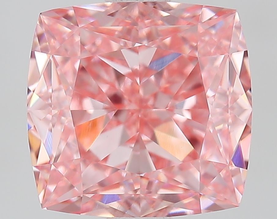 IGI Cushion Modified 2.5ct Fancy Vivid Pink VVS2 - Loose Lab Diamond: IGI Cushion Modified 2.5ct Fancy Vivid Pink VVS2 - Loose Lab Diamond Item Specifics: Source: This Is A Real Diamond Grown In A Lab Not Mined. Carat: 2.5 Cut: - Color: Fancy Vivid Pink Clarity: VVS2 Po