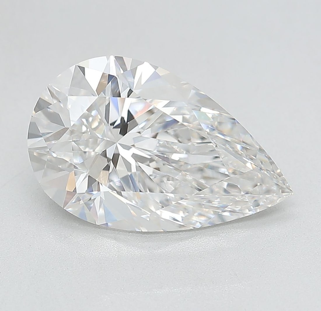 IGI Pear 4.01ct E VVS2 - Loose Lab Diamond: IGI Pear 4.01ct E VVS2 - Loose Lab Diamond Item Specifics: Source: This Is A Real Diamond Grown In A Lab Not Mined. Carat: 4.01 Cut: - Color: E Clarity: VVS2 Polish: EX Symmetry: EX Measurements: