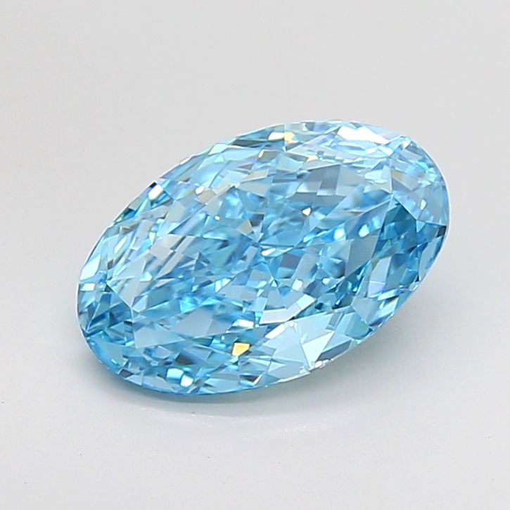 IGI Oval 2.64ct Fancy Vivid Blue VVS2 - Loose Lab Diamond: IGI Oval 2.64ct Fancy Vivid Blue VVS2 - Loose Lab Diamond Item Specifics: Source: This Is A Real Diamond Grown In A Lab Not Mined. Carat: 2.64 Cut: - Color: Fancy Vivid Blue Clarity: VVS2 Polish: EX