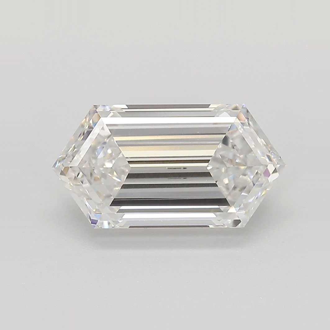 IGI Hexagonal 3.05ct E VVS2 - Loose Lab Diamond: IGI Hexagonal 3.05ct E VVS2 - Loose Lab Diamond Item Specifics: Source: This Is A Real Diamond Grown In A Lab Not Mined. Carat: 3.05 Cut: - Color: E Clarity: VVS2 Polish: EX Symmetry: EX