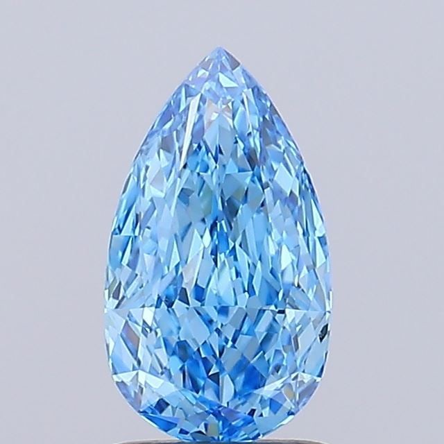 IGI Pear 1.3ct Fancy Vivid Blue VVS2 - Loose Lab Diamond: IGI Pear 1.3ct Fancy Vivid Blue VVS2 - Loose Lab Diamond Item Specifics: Source: This Is A Real Diamond Grown In A Lab Not Mined. Carat: 1.3 Cut: - Color: Fancy Vivid Blue Clarity: VVS2 Polish: EX
